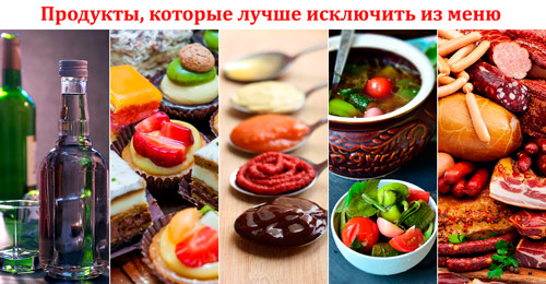 продукты которые лучше исключит из меню при кандидозе